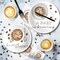 Coffee Baby Shower Decorations Tableware, Coffee Bean Theme A Baby Is Brewing Party Supplies for Birthday, Paper Plates, Cups, Napkins, Disposable Cutlery
